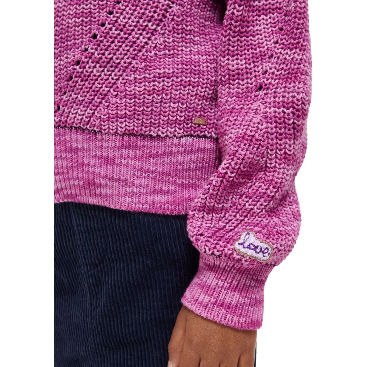 Structured Pullover - Vinyl Violet
