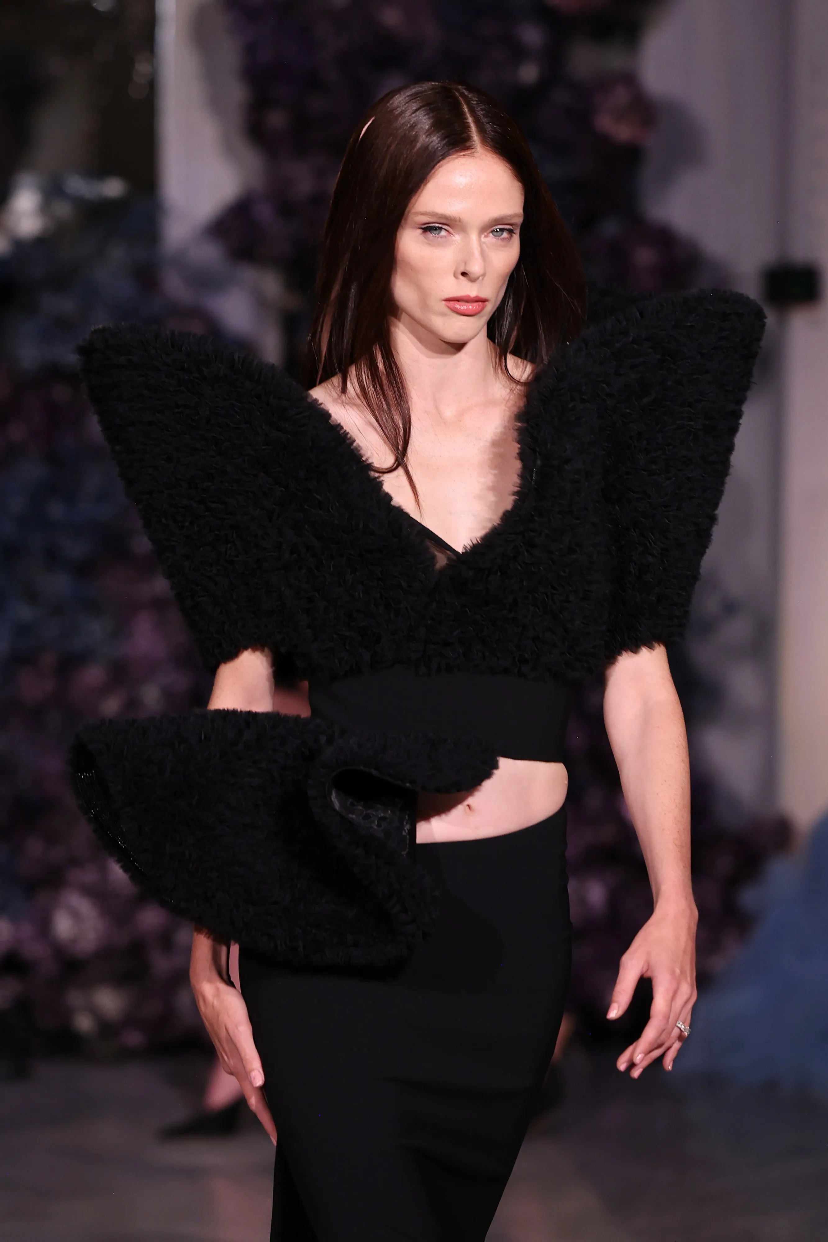 Structured Tulle Top