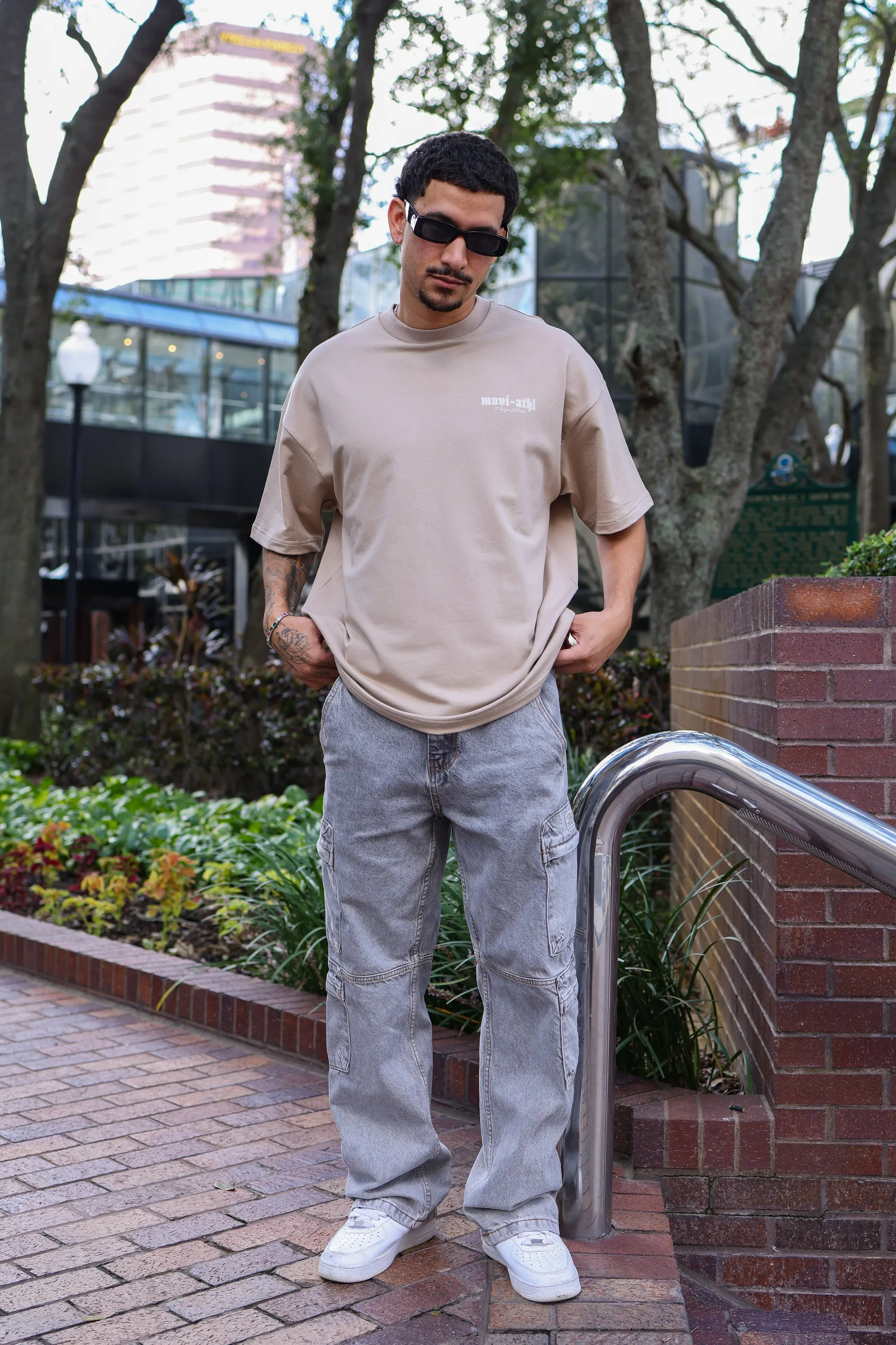 STUDIO T-SHIRT - SAND