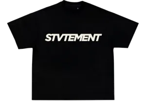 STVTEMENT "Logo" Tee Black