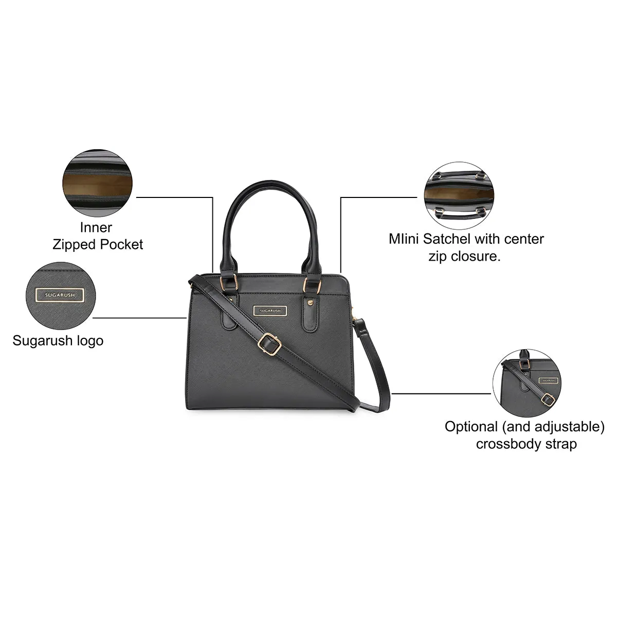 Sugarush Elijaha Women's Mini Satchel