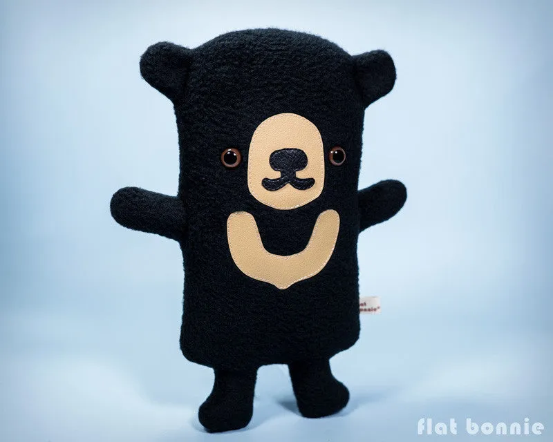 Sun Bear plush stuffed animal - Handmade Sun Bear soft toy doll
