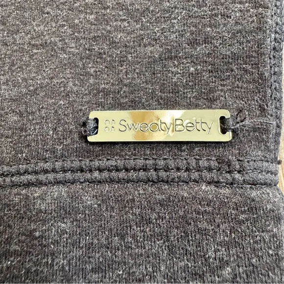 Sweaty Betty | Luxe Long Sleeve Boxy Crop Top Sweater women’s Size XS Oversized