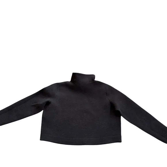 Sweaty Betty | Luxe Long Sleeve Boxy Crop Top Sweater women’s Size XS Oversized