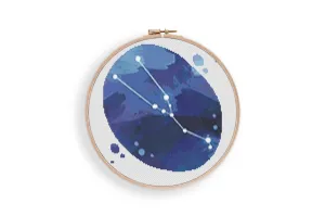 Taurus Zodiac Cross Stitch Pattern #1429