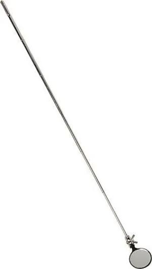 Telescopic inspection mirror