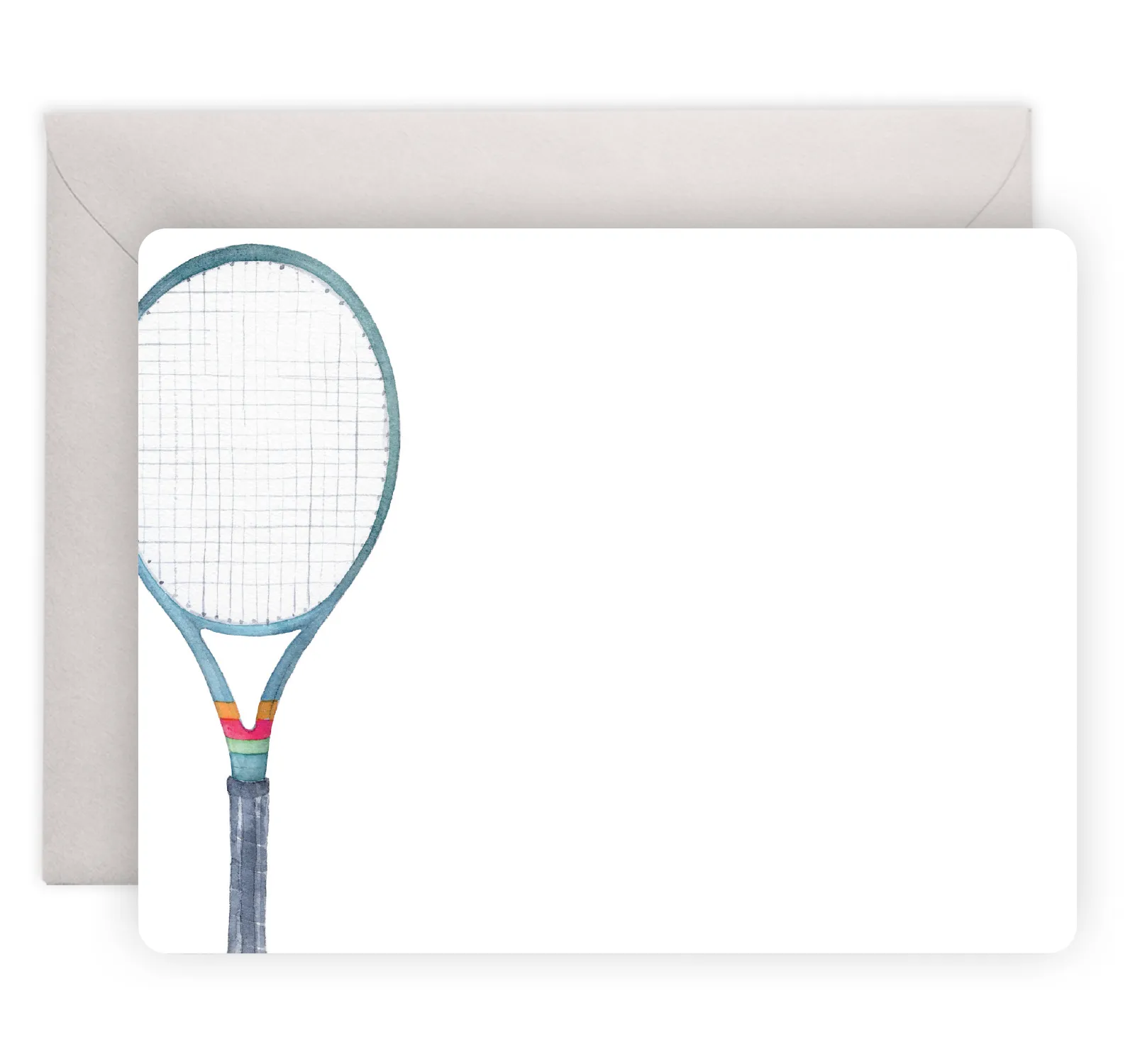 Tennis Flat Notes, Box of 8