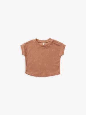 Terry Tee Terracota