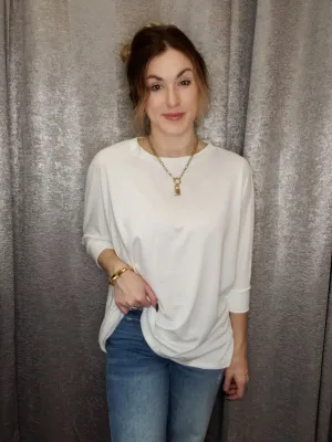 That's So Basic Top: Ivory