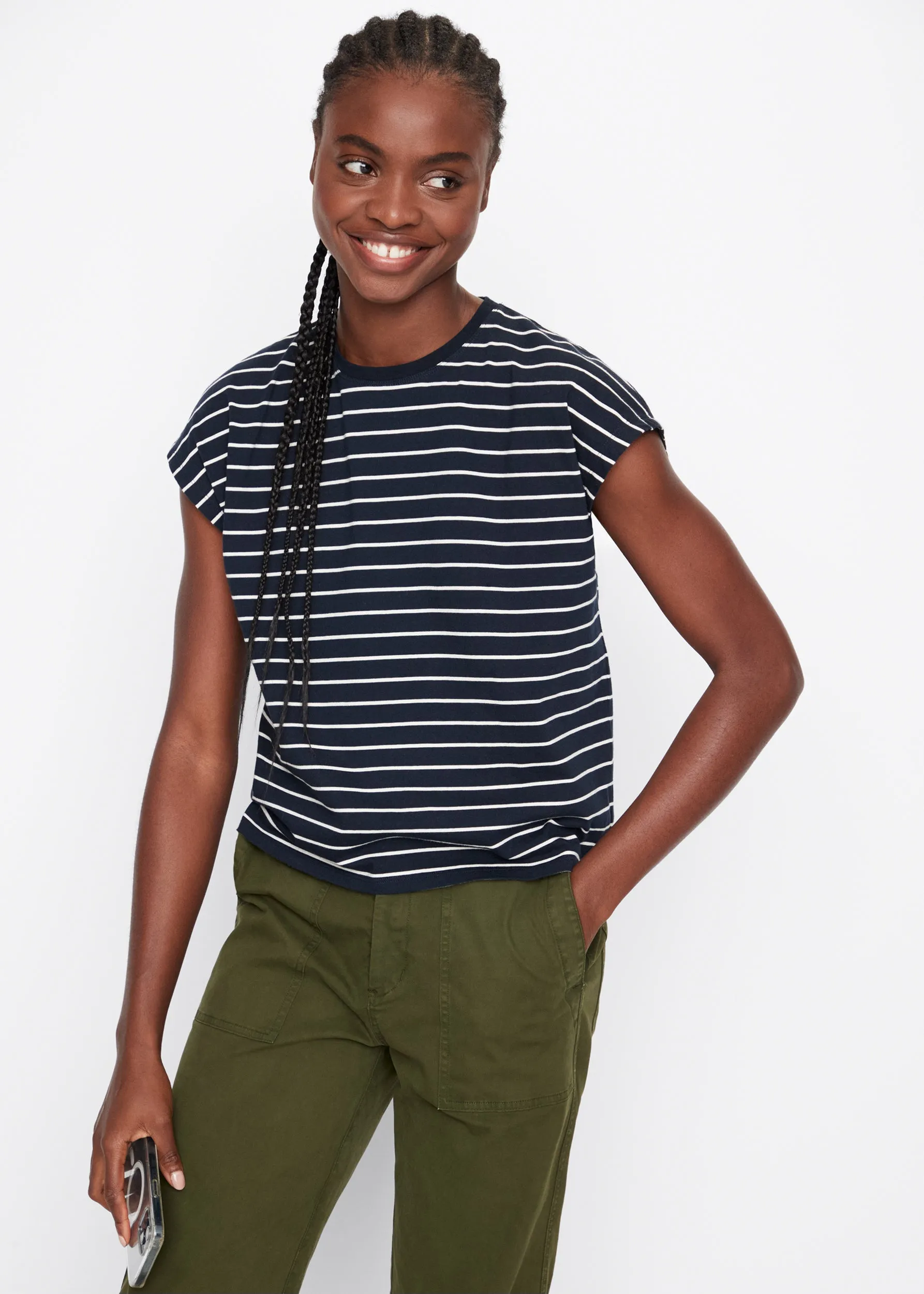 The Honoree - Navy/Cream