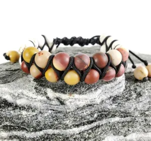 The Jasper Double Row Bracelet