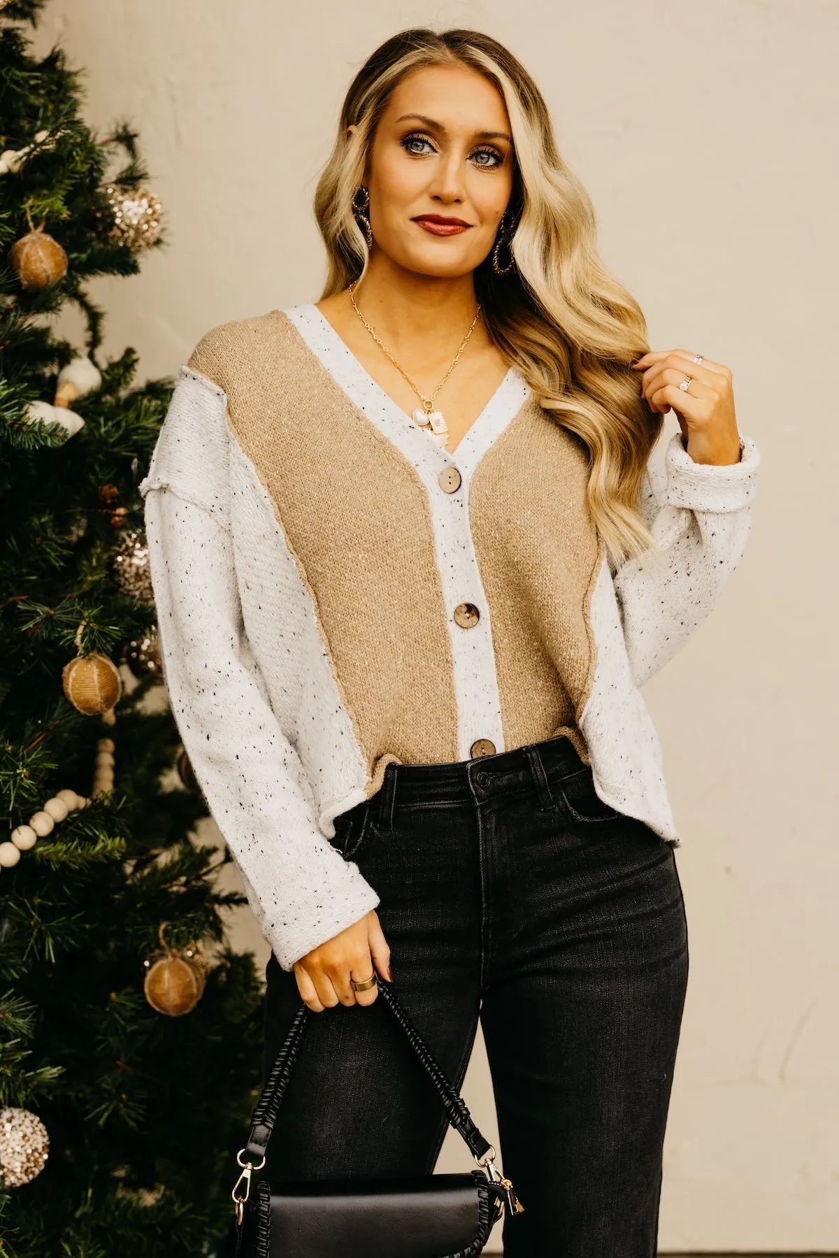The Kaysen Funfetti Block Cardigan