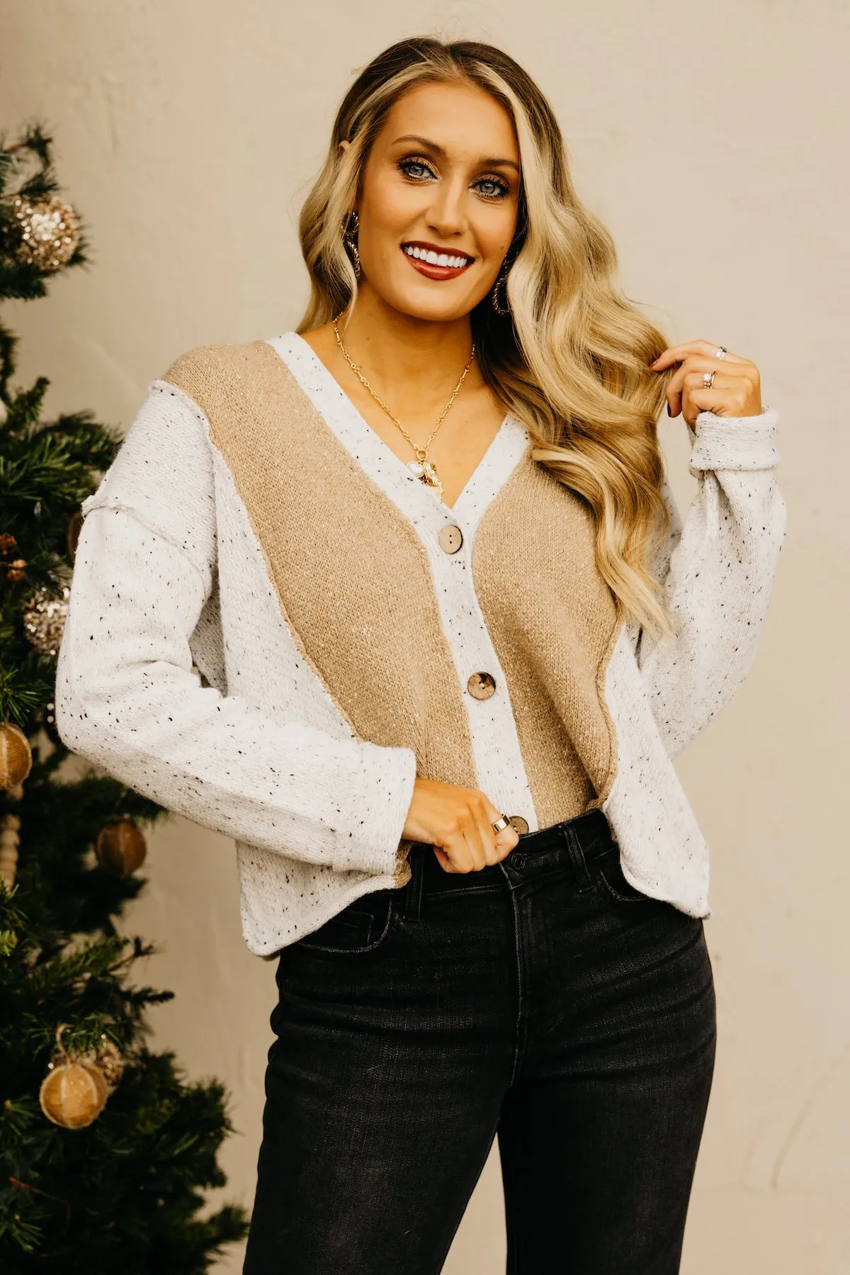 The Kaysen Funfetti Block Cardigan