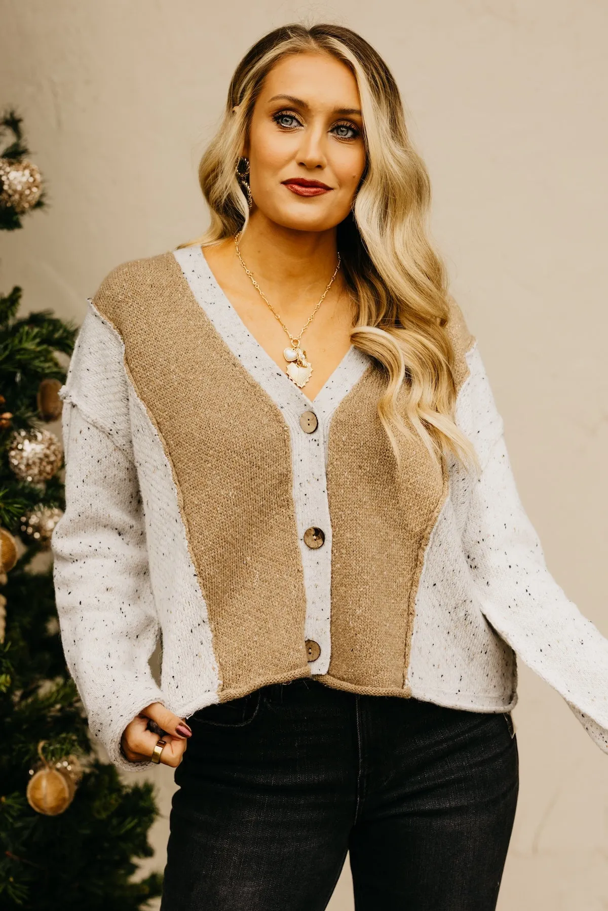 The Kaysen Funfetti Block Cardigan