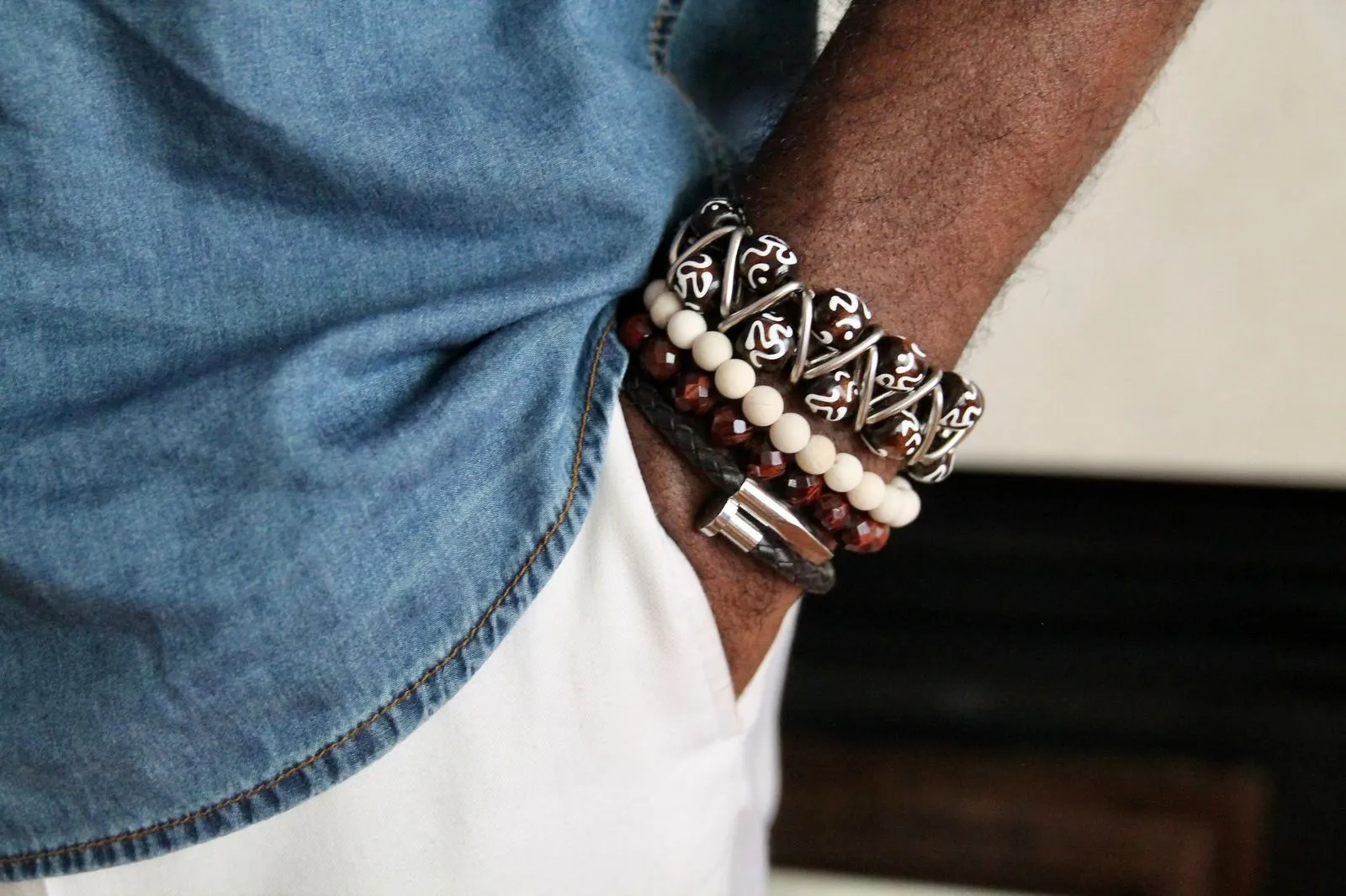 The Marcello Helix Rosewood Bracelet
