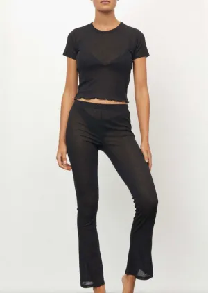 The Mesh Tee Black