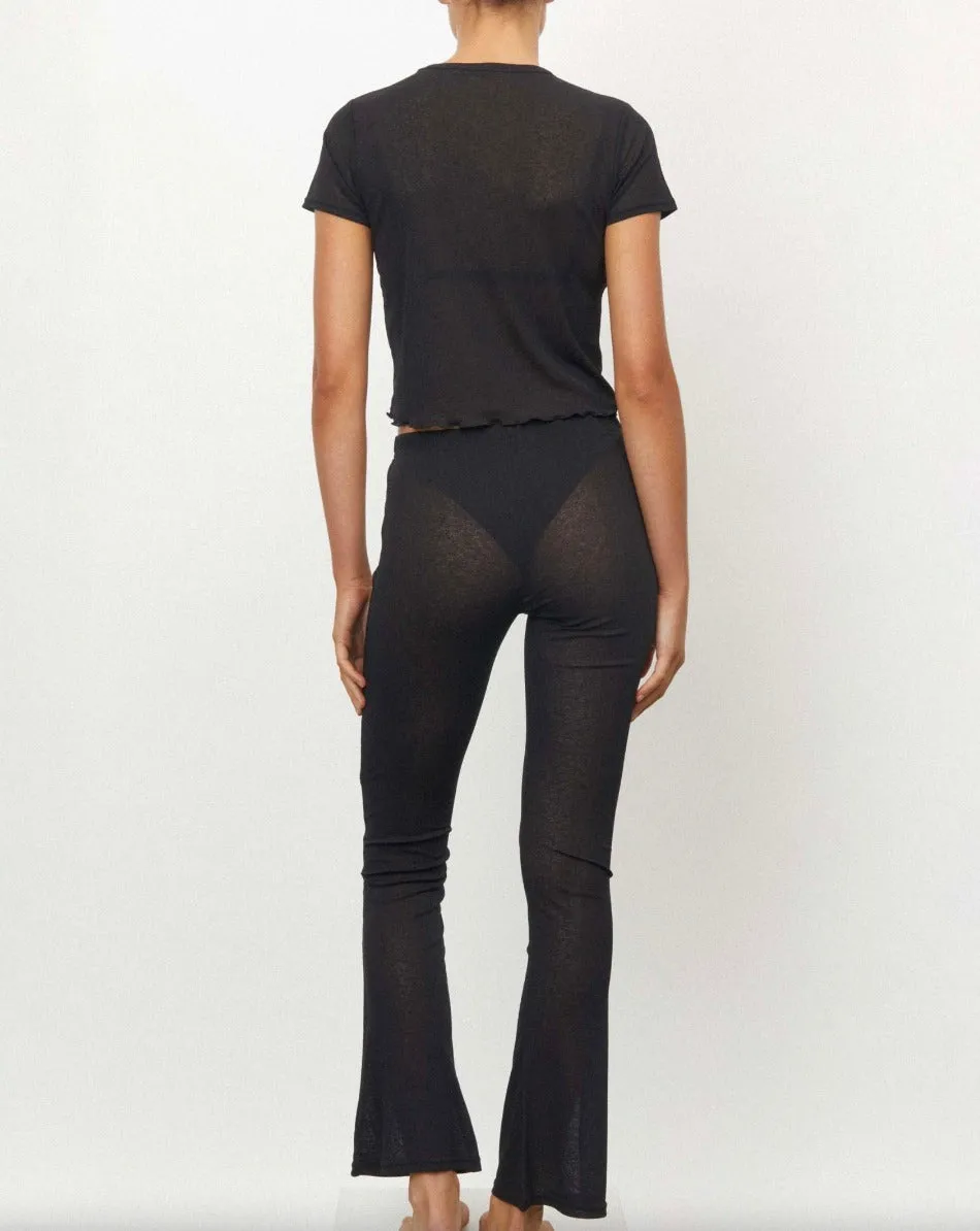 The Mesh Tee Black