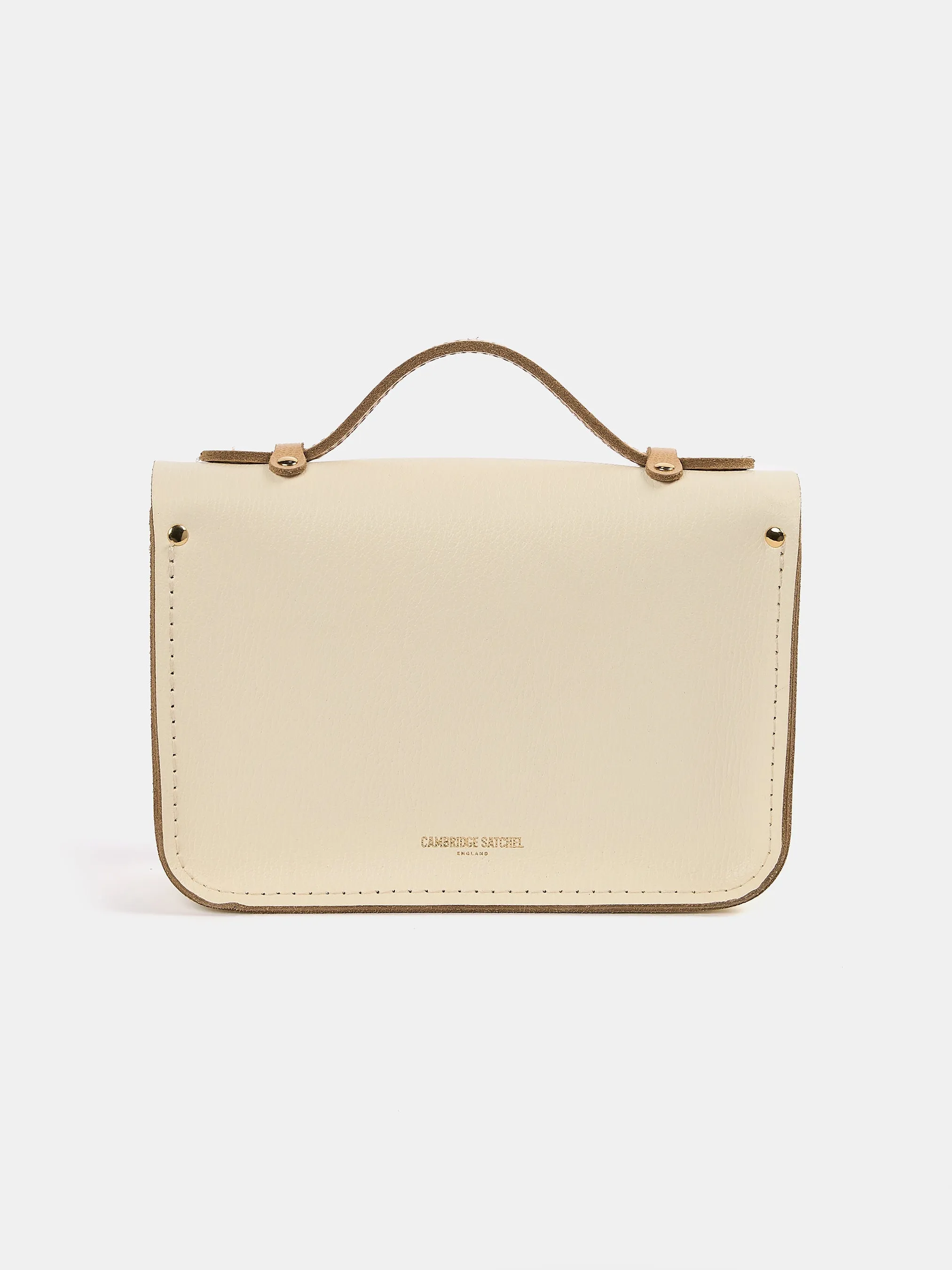 The Mini - Walnut, Sheepskin & Natural Goat Grain