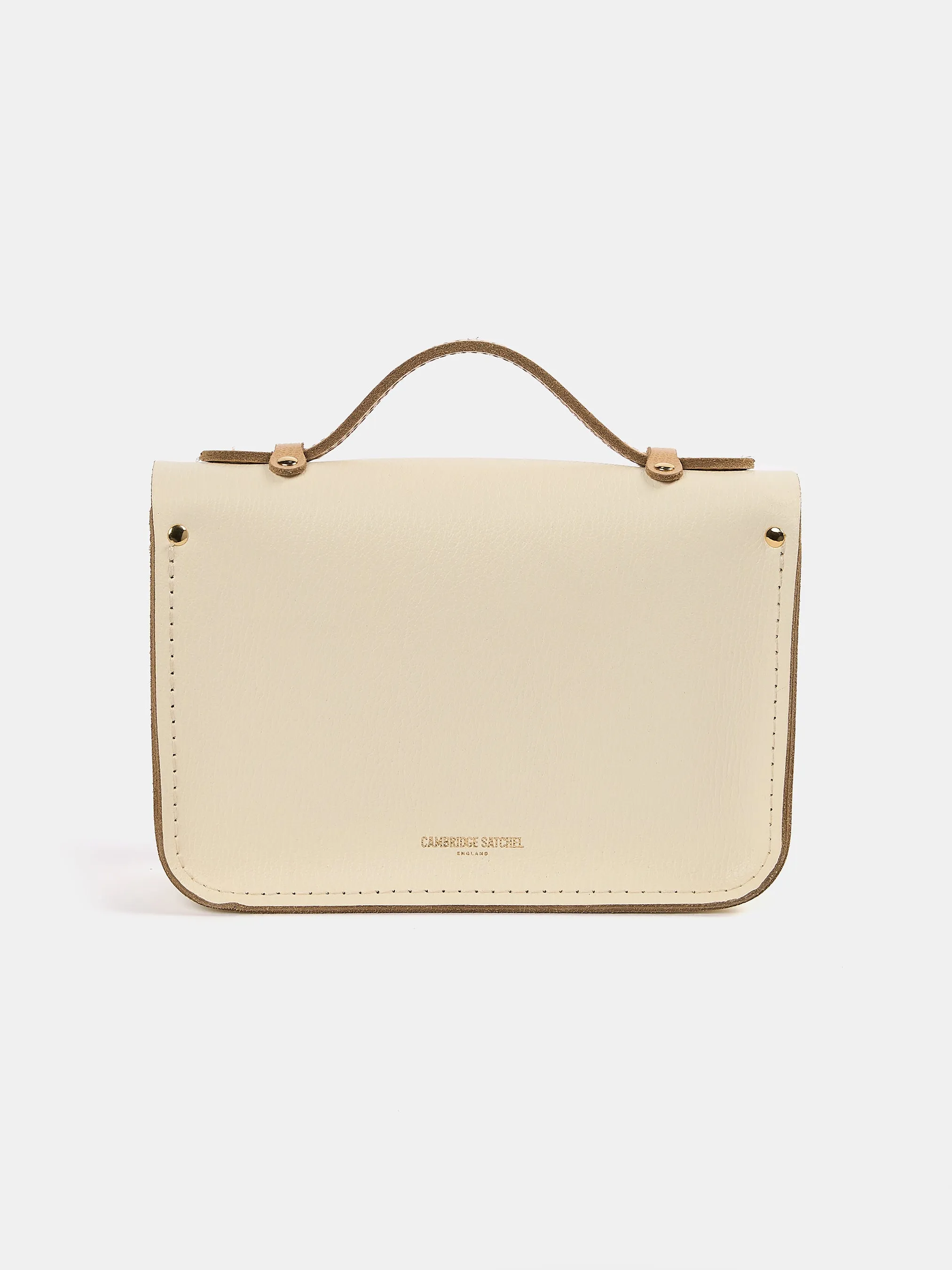 The Mini - Walnut, Sheepskin & Natural Goat Grain