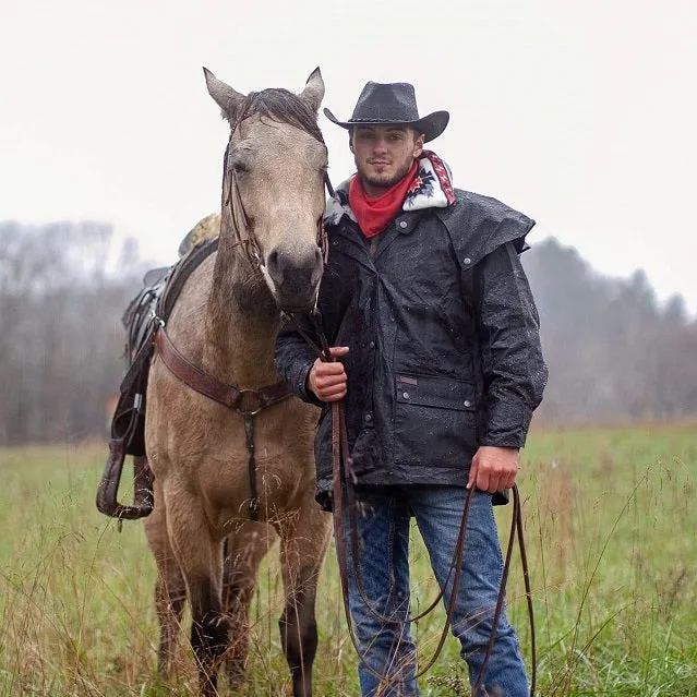 The Outback  Trading Company Men's "Bush Ranger" Oilskin Jacket