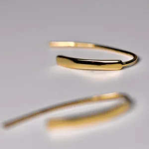 Threader Gold Earring