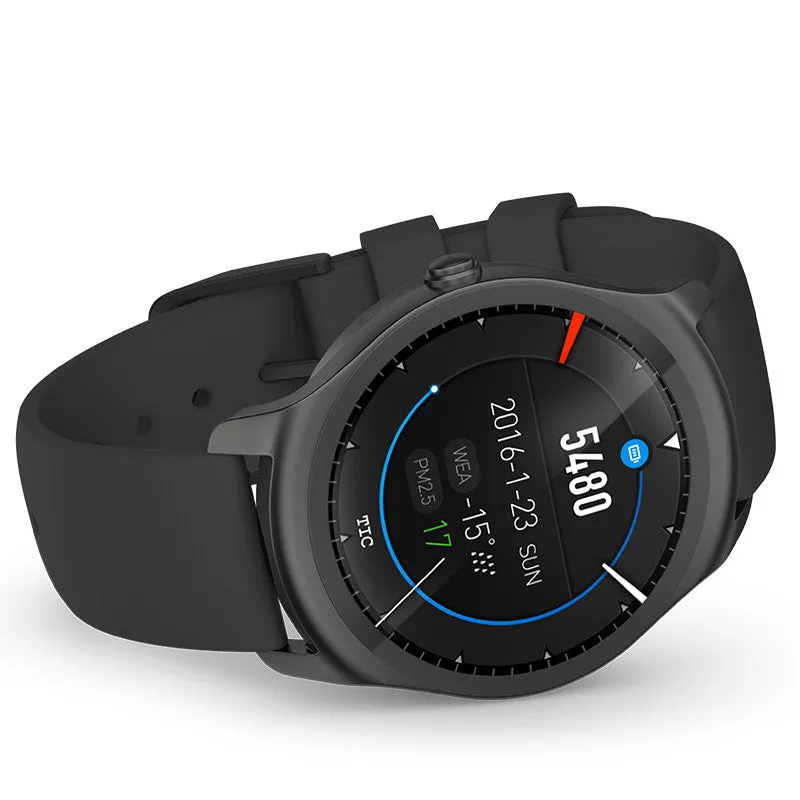 Ticwatch 2 GPS Smart watch 1.2GHz 512M RAM 4G ROM Heart Rate Monitor Smartwatch IP65 Waterproof Wearable Devices