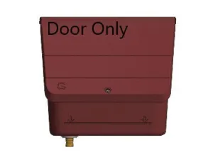 Timloc Universal Smart Meter Box Replacement Door 30018 Brown