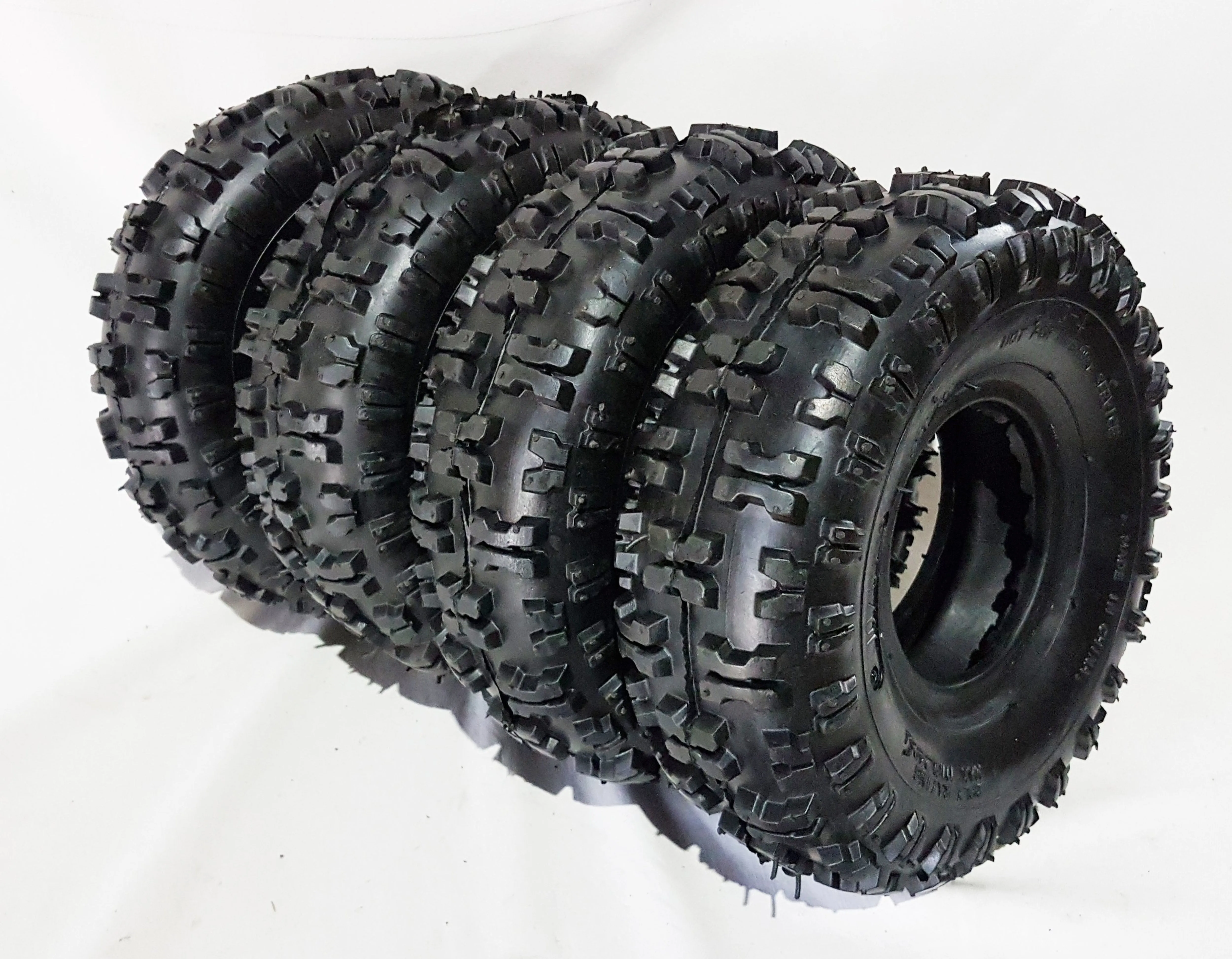 TMQ11 STORM MINI QUAD BIKE TYRE 4.10-4 WITH INNER TUBE FOR 49CC MINI QUAD BIKE