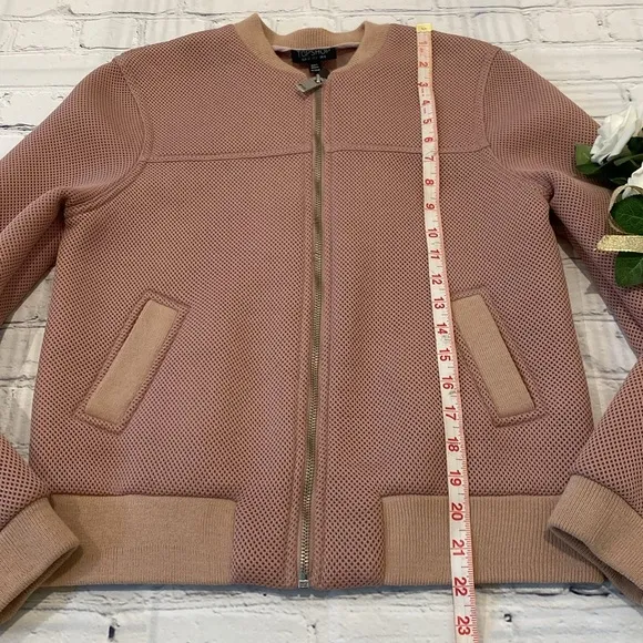 Topshop NWT Blush Bomber Jacket