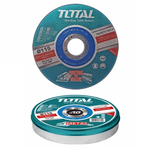 Total Abrasive Metal Cutting Disc 4.5" Set - TAC2211155