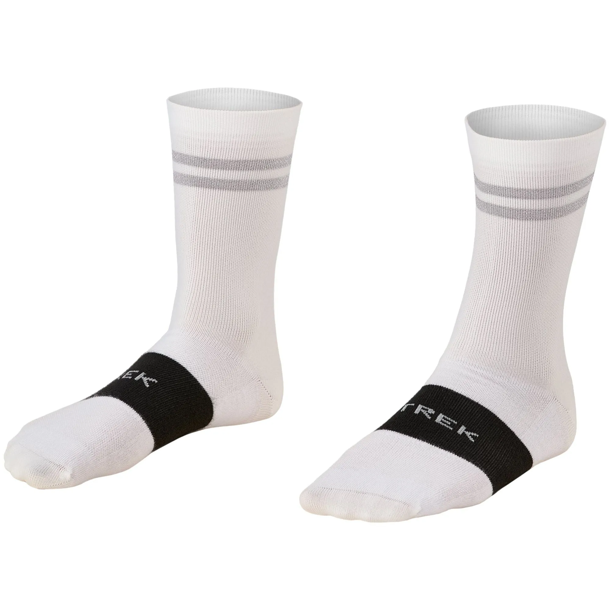 TREK RACE REFLECTIVE CREW CYCLING SOCK