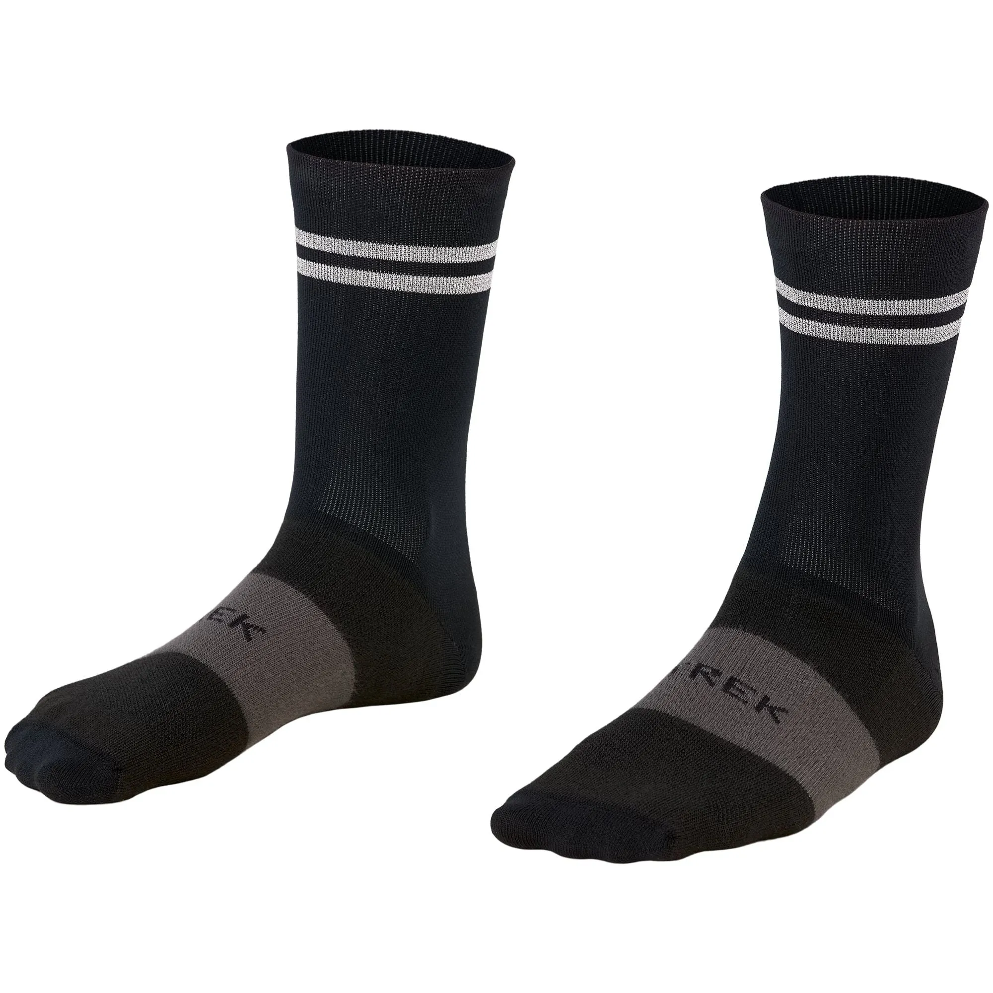 TREK RACE REFLECTIVE CREW CYCLING SOCK