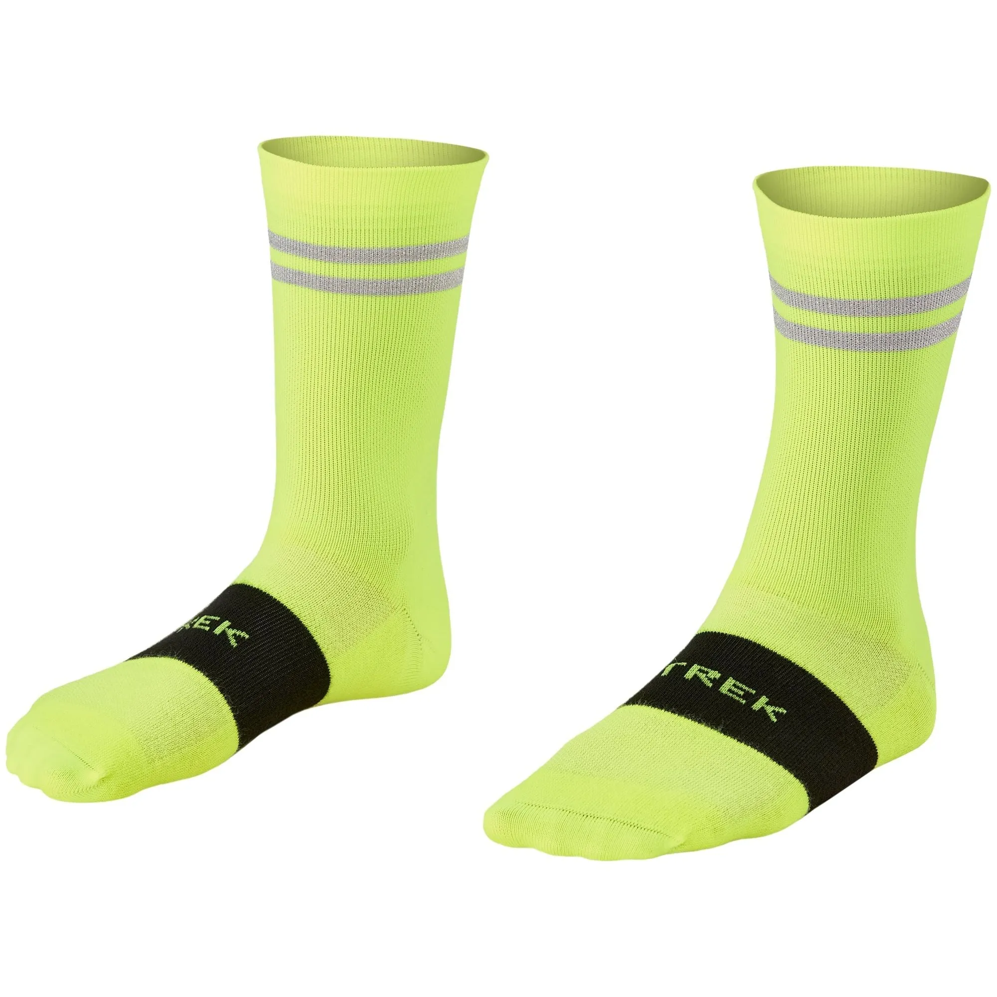 TREK RACE REFLECTIVE CREW CYCLING SOCK
