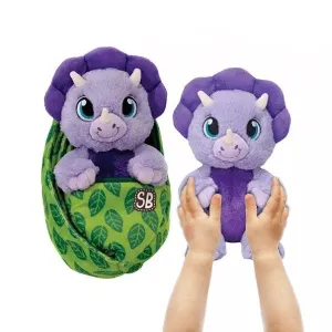 Triceratops Swaddle Baby