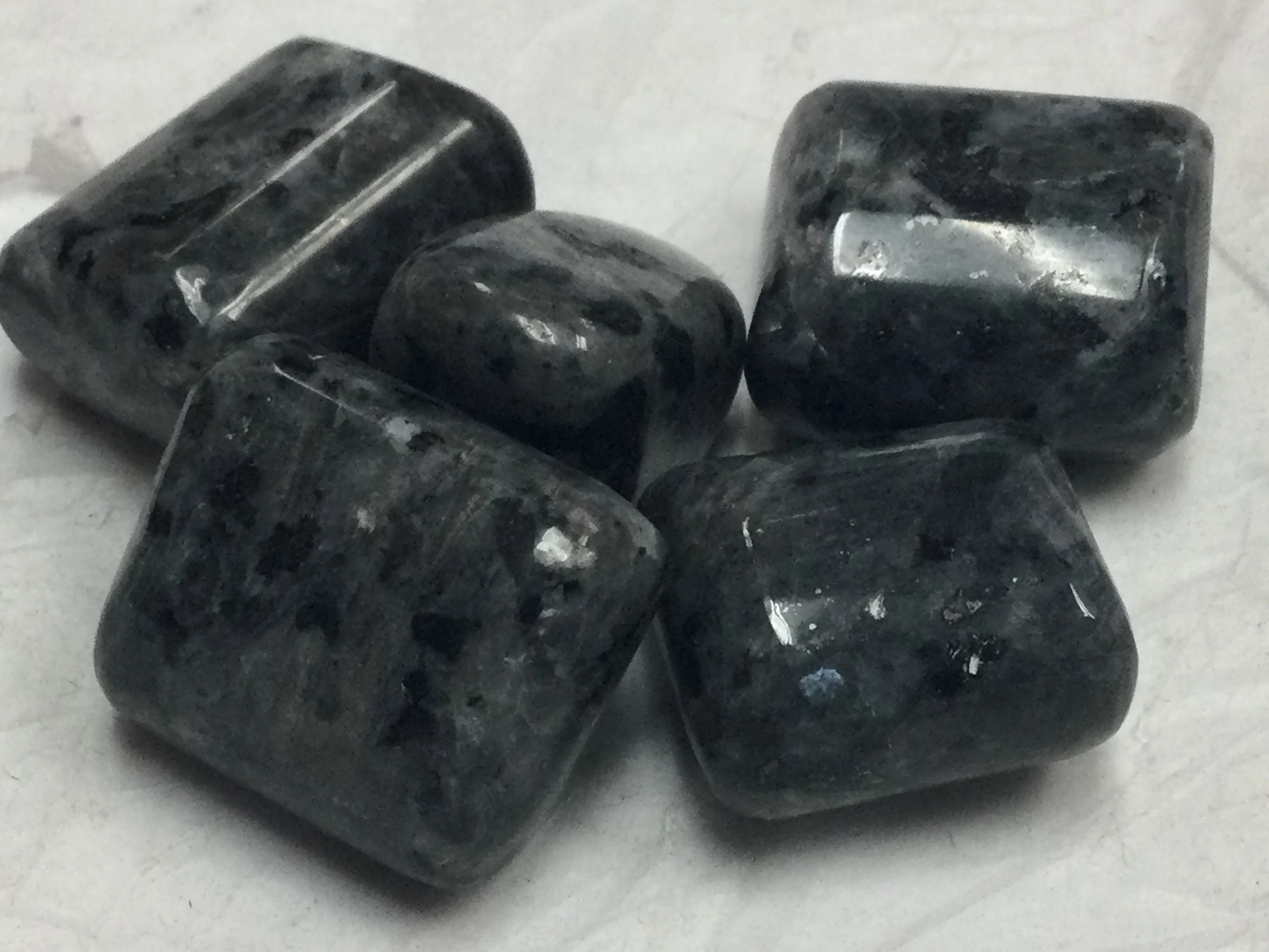 Tumbled Larvakite (Moonstone)