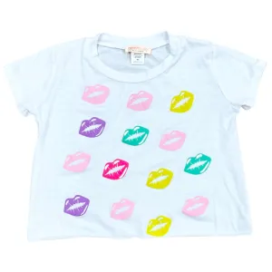 Tweenstyle Pretty Kisses White S/S Tee