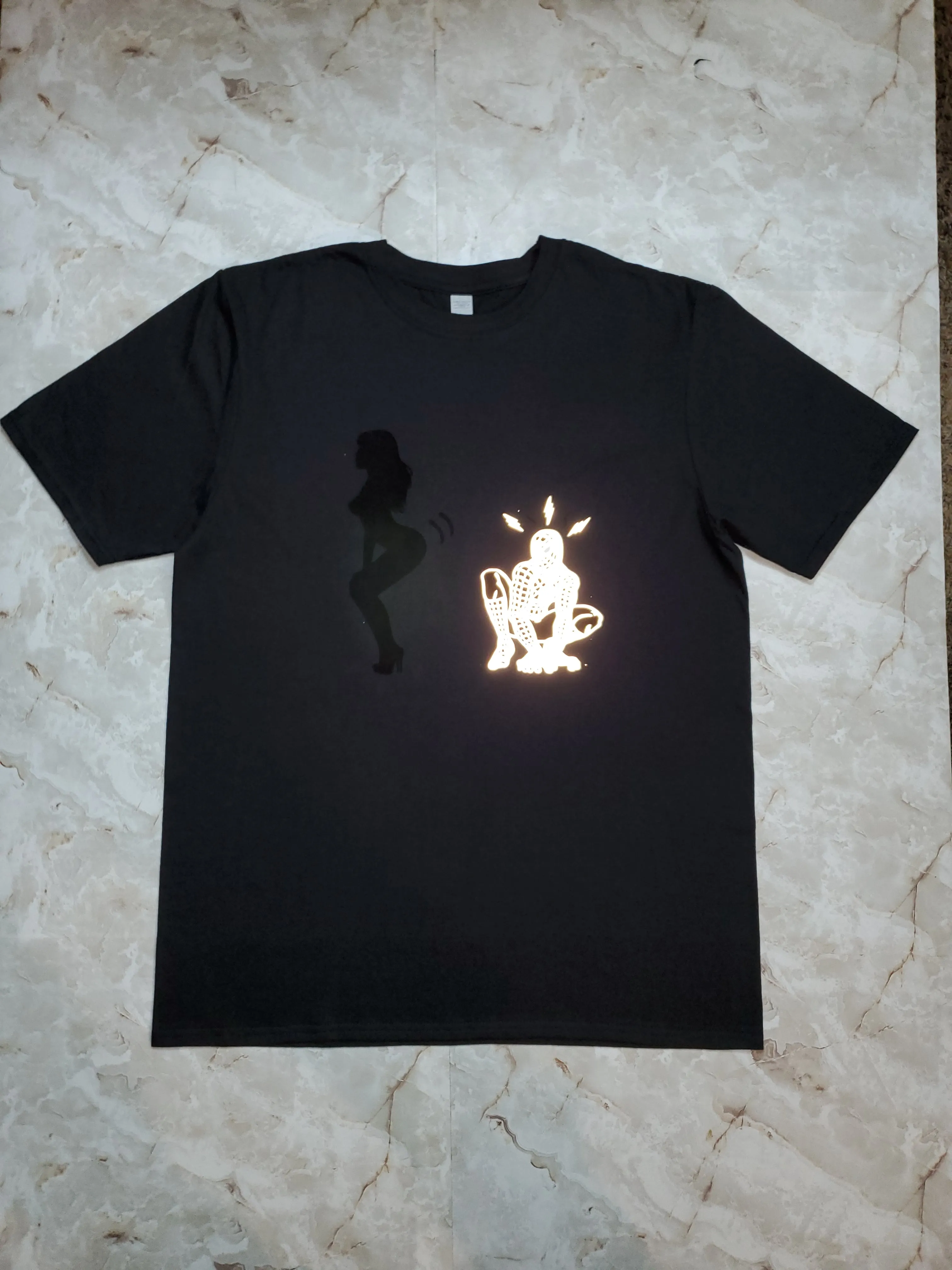 Twerk Som' Spidey T-Shirt (Reflective)