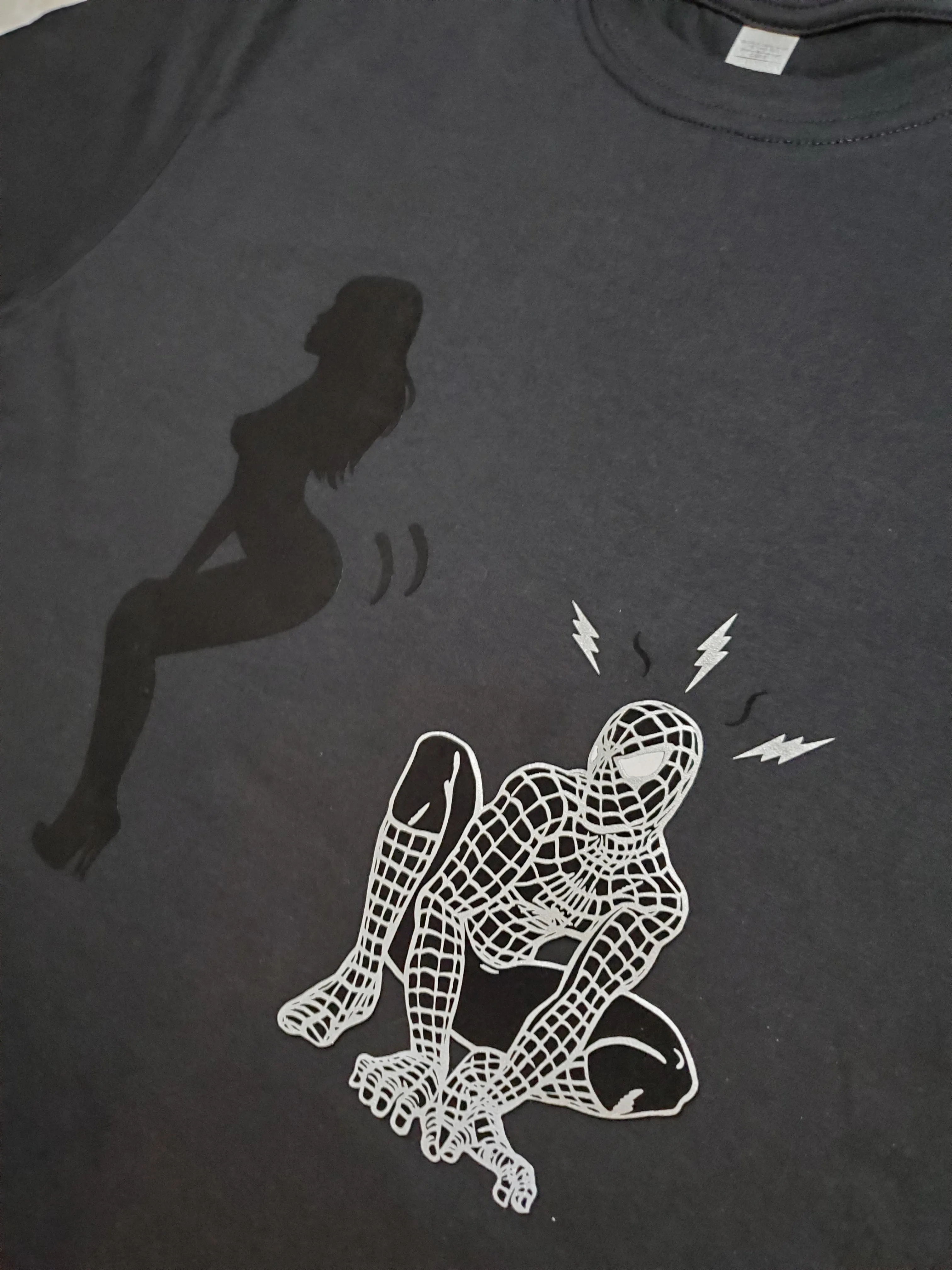 Twerk Som' Spidey T-Shirt (Reflective)