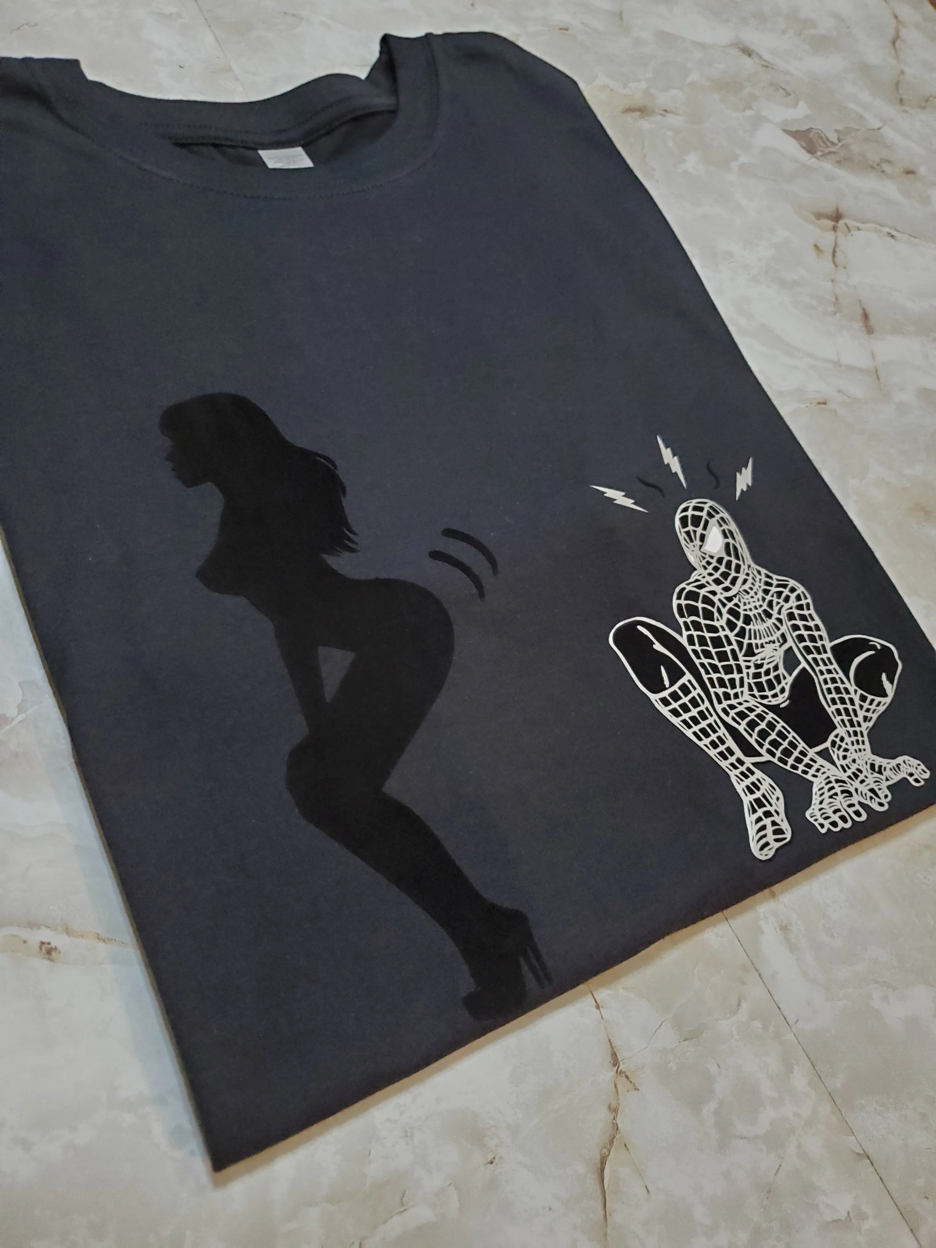 Twerk Som' Spidey T-Shirt (Reflective)