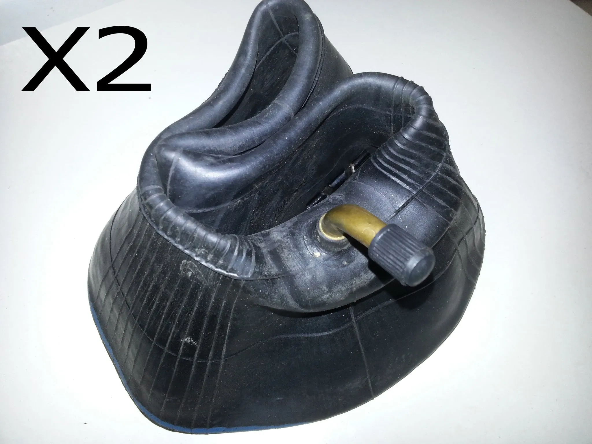 TYI09 INNER TUBE 4" ANGLED VALVE 3.00-4 FOR MINI QUAD BIKE / WHEELBARROW / SCOOTER / QUADARD