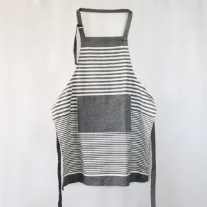 Urban Oasis Maisy Striped Apron Granite