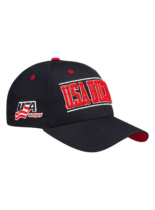 USA Hockey Citadel Structured Snapback Hat