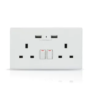 V-TAC VT-5017, WiFi Wall Socket with Amazon Alexa & Google Home White