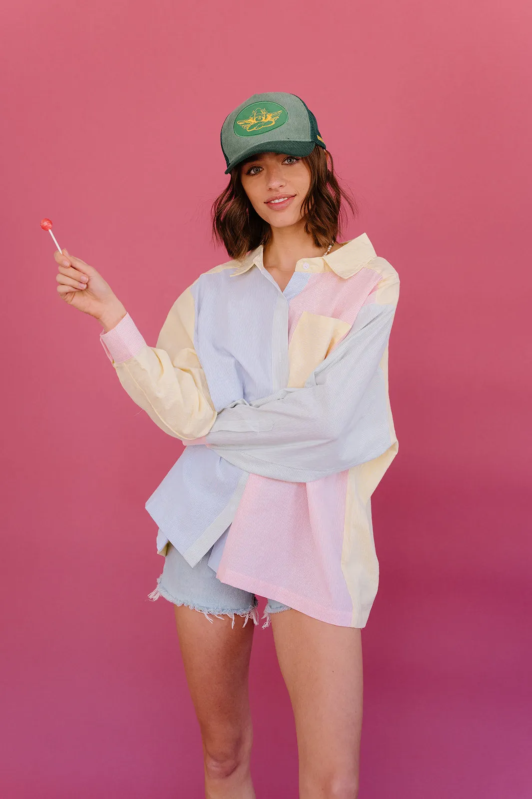 Vacay Mode Striped Top