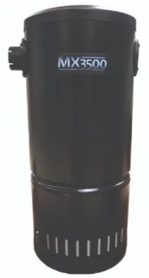 Vacuflo Compact and Efficient MX3500 Central Vacuum System
