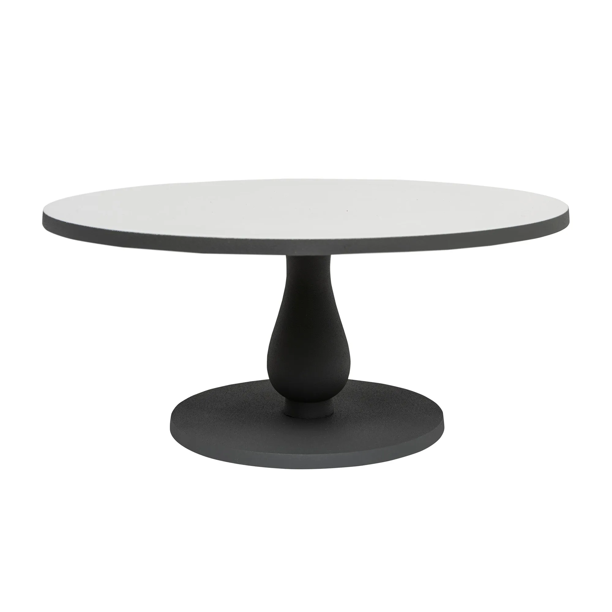 Valmonte Cake Stand-Black Enamel
