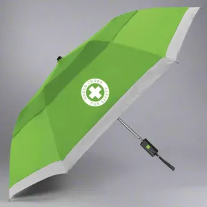 Vented Lifesaver Reflective Folding Safety Umbrella - #400196