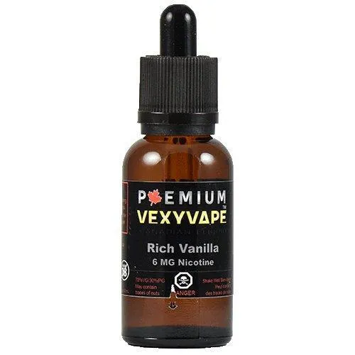 VexyVape eLiquid - Rich Vanilla