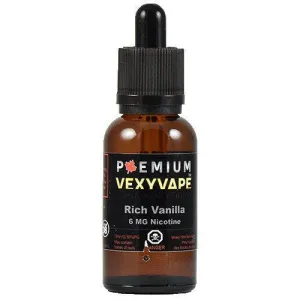 VexyVape eLiquid - Rich Vanilla