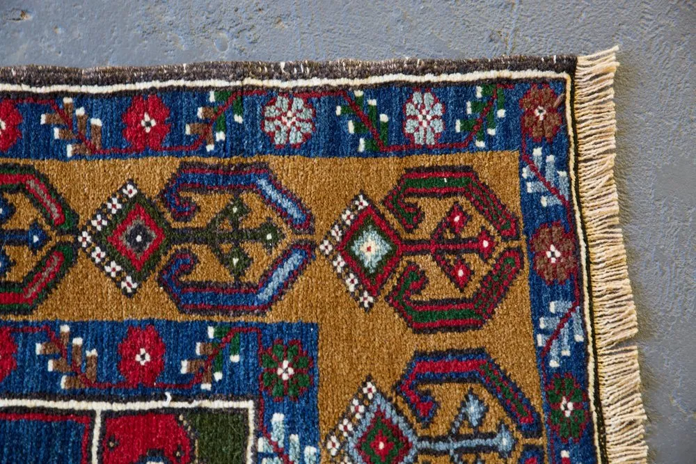 Vintage Kayseri Yahyali Rug 4.5ftx8.8ft